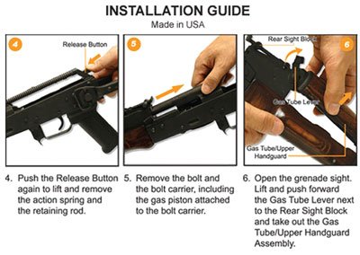 UTG RAIL PICATINNY AK47 - DROP-IN YUGO M70 - Image 3