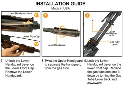 UTG RAIL PICATINNY AK47 - DROP-IN YUGO M70 - Image 6