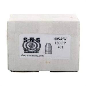 .40 CAL/10MM (.401'') 180GR FP LEAD BULLETS 500/BOX