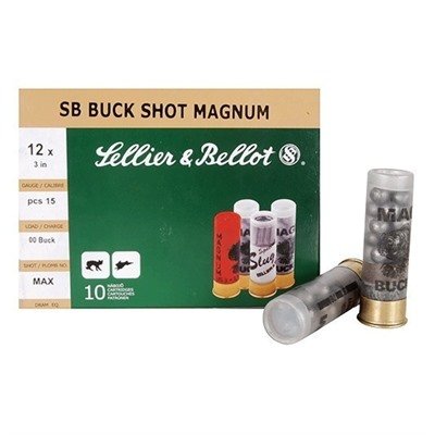 12 GAUGE 3'' 1-7/8OZ #00 BUCKSHOT 10/BOX