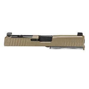DUSK G19 GEN3 9MM LUGER RMR CUT COMPLETE SLIDE FDE
