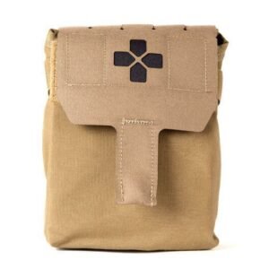 Blue Force Gear Trauma Kit NOW! MOLLE Mounted  Helium Whisper Empty Coyote Brown
