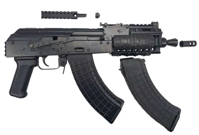 1099665-14326496.webp PIONEER ARMS HELLPUP AK-47 HGA 7.62X39 7IN BBL.FRGD TRUN POLY GRIP QUAD RAIL 2-30RD REAR PIC RAIL