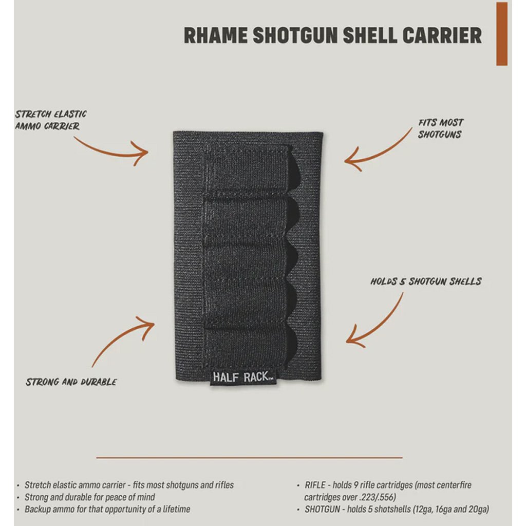 Half Rack Rhame Buttstock Carrier Shotgun - Image 2