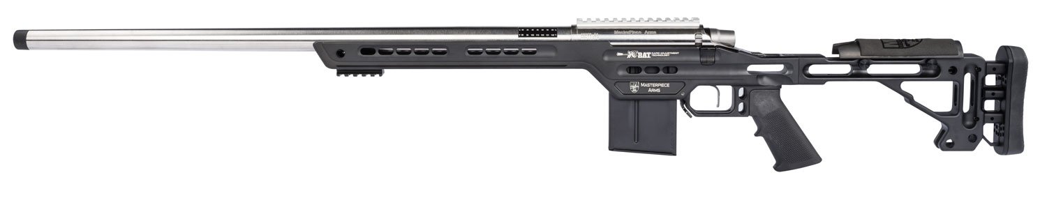 MasterPiece Arms 65PRCPMR PMR  6.5 PRC 26" 10+1 Black Cerakote Black Cerakote Aluminum Chassis with Adjustable Cheek Stock Black A2 Grip Right Hand