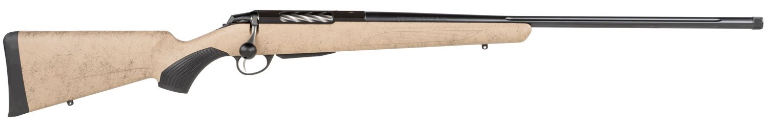 121548.jpg Tikka JRTXRT382 T3x Lite 6.5 Creedmoor 3+1 24.30" Fluted/Threaded, Black Barrel/Rec, Black Webbed Tan Roughtech Synthetic Stock, Interchangeable Grip, Muzzle Brake