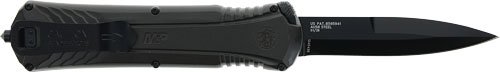 S&W M&P OTF 3.5" SINGLE EDGE - SPEAR POINT BLACK/GRAY