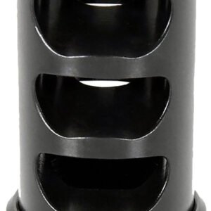 American Precision Arms G2M1230N Gen 2 Micro Bastard Self Timing Brake Black Nitride Stainless Steel with 1/2"-28 tpi Threads, 1.86" OAL, & .750" Diameter for 30 Cal AR-Platform & Hunting Rifles