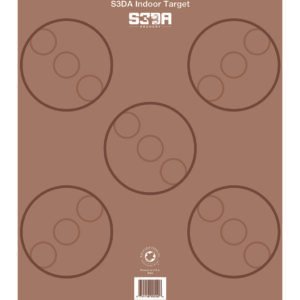 Maple Leaf S3DA 3D Target Face Brown ASA 25 pk.