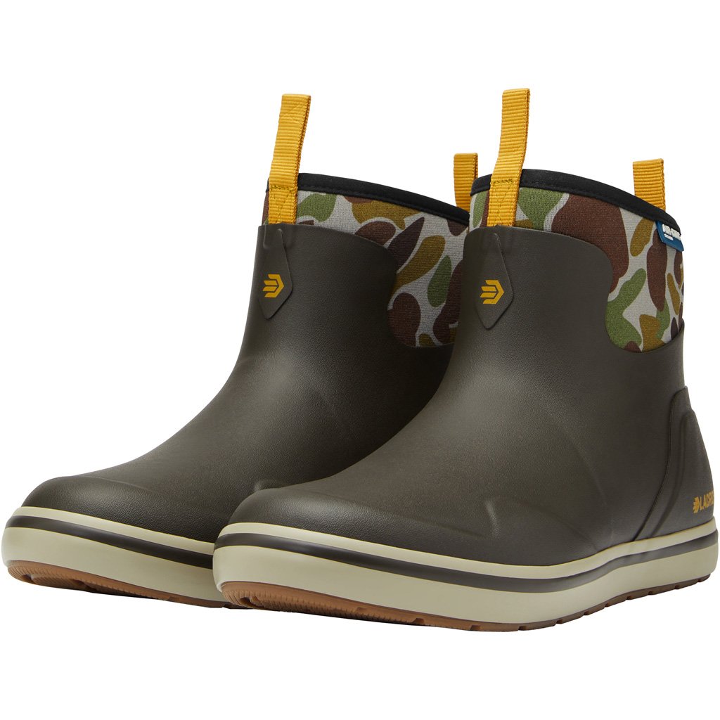 Lacrosse Men's Alpha Deck Boot Black Olive/Camo Size 13 - Image 2