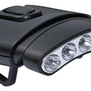 Cyclops CYCHCDTWG Orion Tilt Hat Clip Light 30 Lumens Green/White LED Bulb Black Clip-On