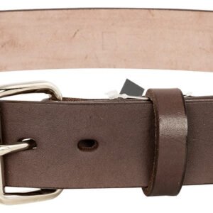 Uncle Mikes-leather(1791) BLTUM46/50DBR Gun Belt Dark Brown Leather, Belt Size 46/50, 1.50" Wide