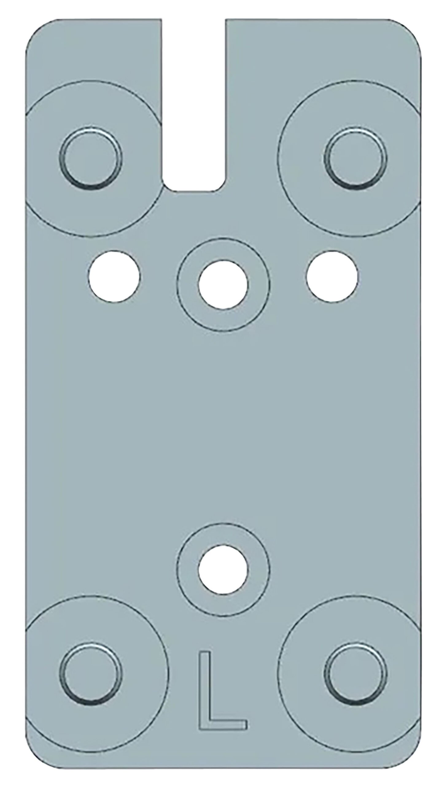 155832.jpg Beretta USA EUS03051 90/92 Silver, Fits Beretta 90/92, RDO Leupold Pattern Footprint Mount