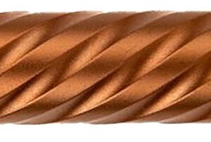 Ballistic Advantage BAPSG175T3R Premium Series  9mm Luger Fits Glock 17 Gen 5 Spiral Fluted Threaded Copper PVD Stainless Steel