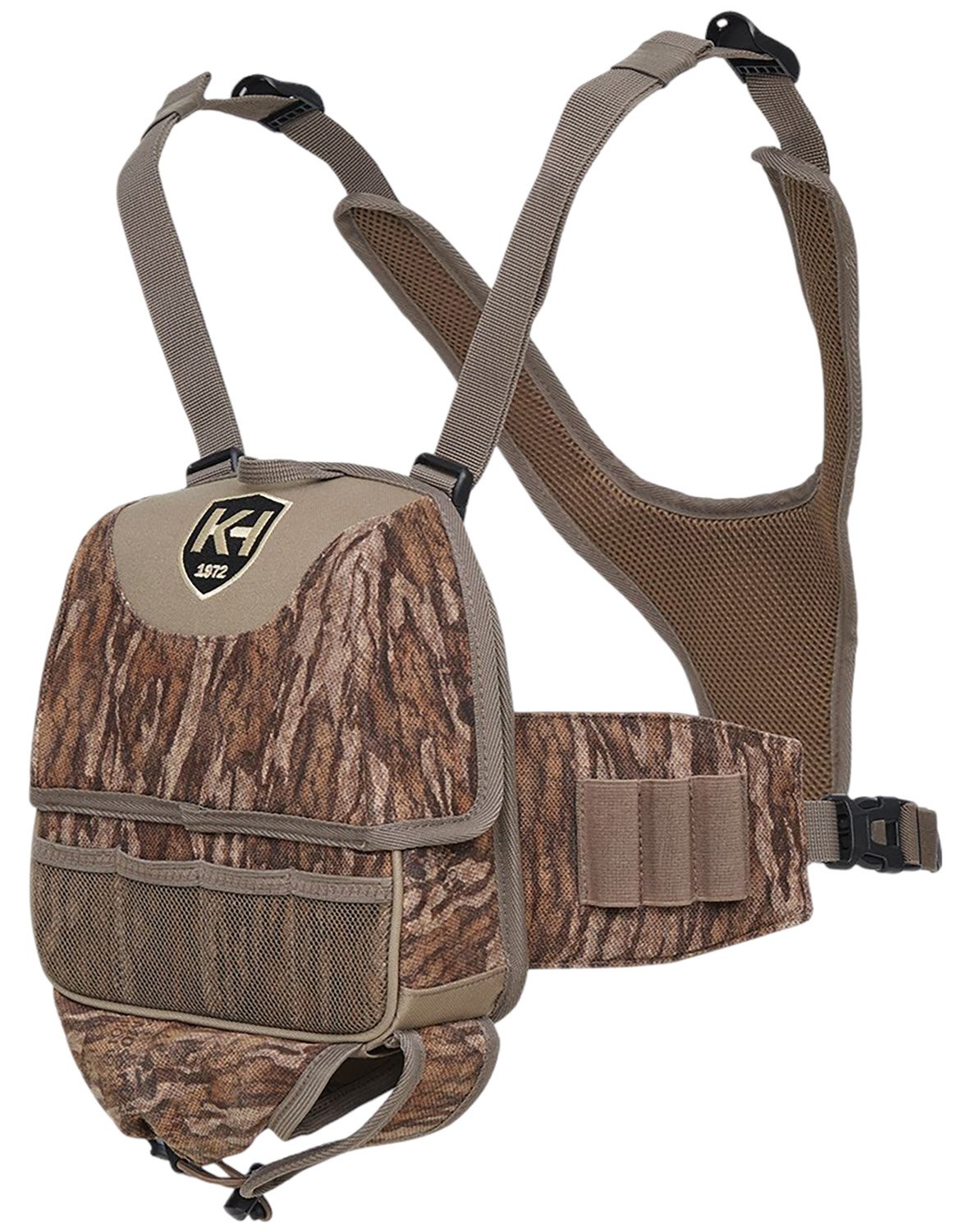 162049.jpg Knight & Hale KHT0103 Run N Gun Turkey Vest Chest Mossy Oak Bottomland