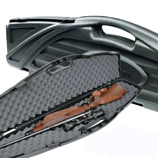 FLAMBEAU GUN CASE SINGLE LONGUN ECONOMY BLACK 52.375X8X3.45"