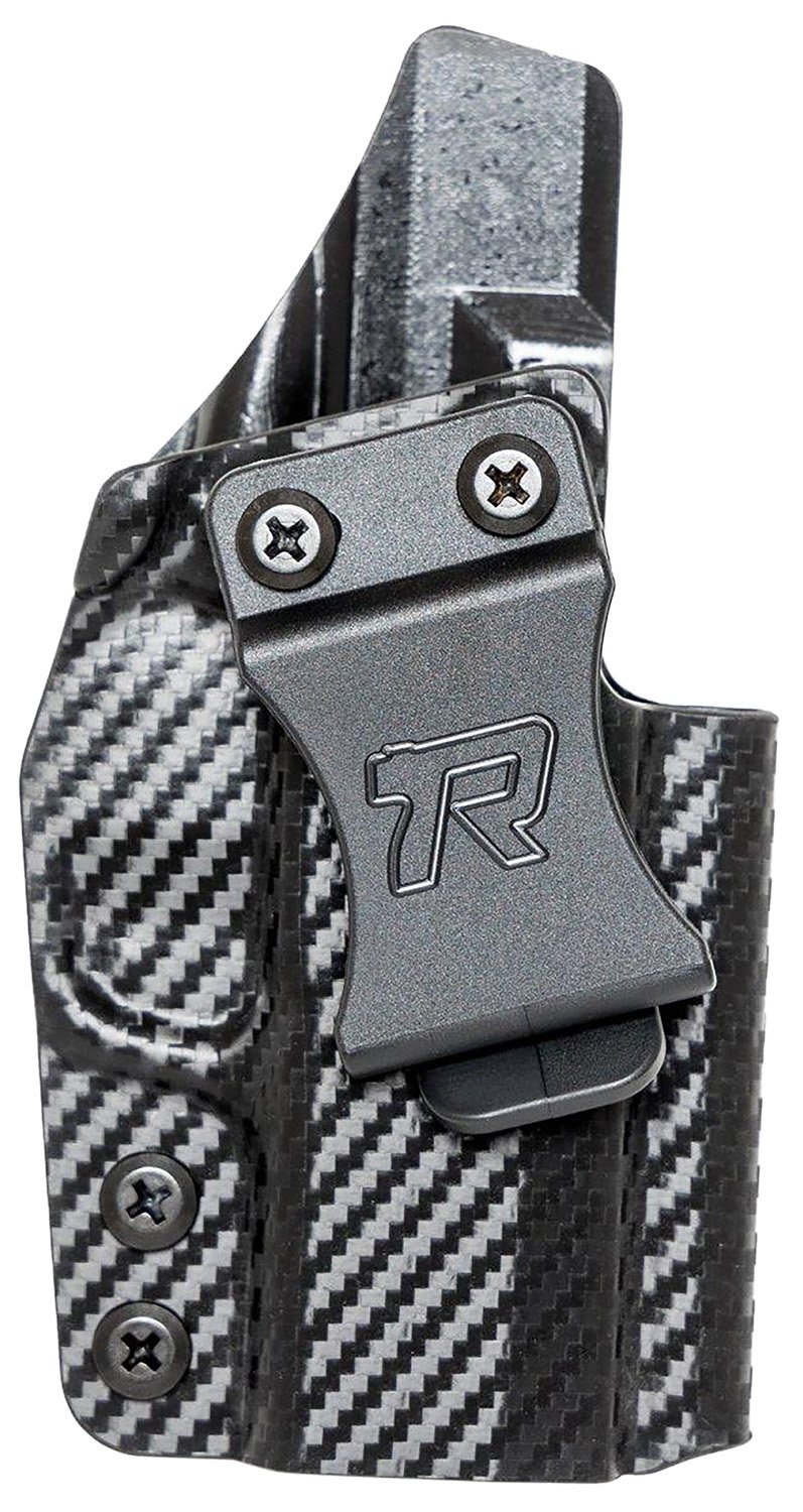 166160.jpg Rounded Gear SFAHELLCATPROCFRHVAR Kydex IWB Black Kydex Fits Springfield Hellcat Pro Belt Clip Right Hand