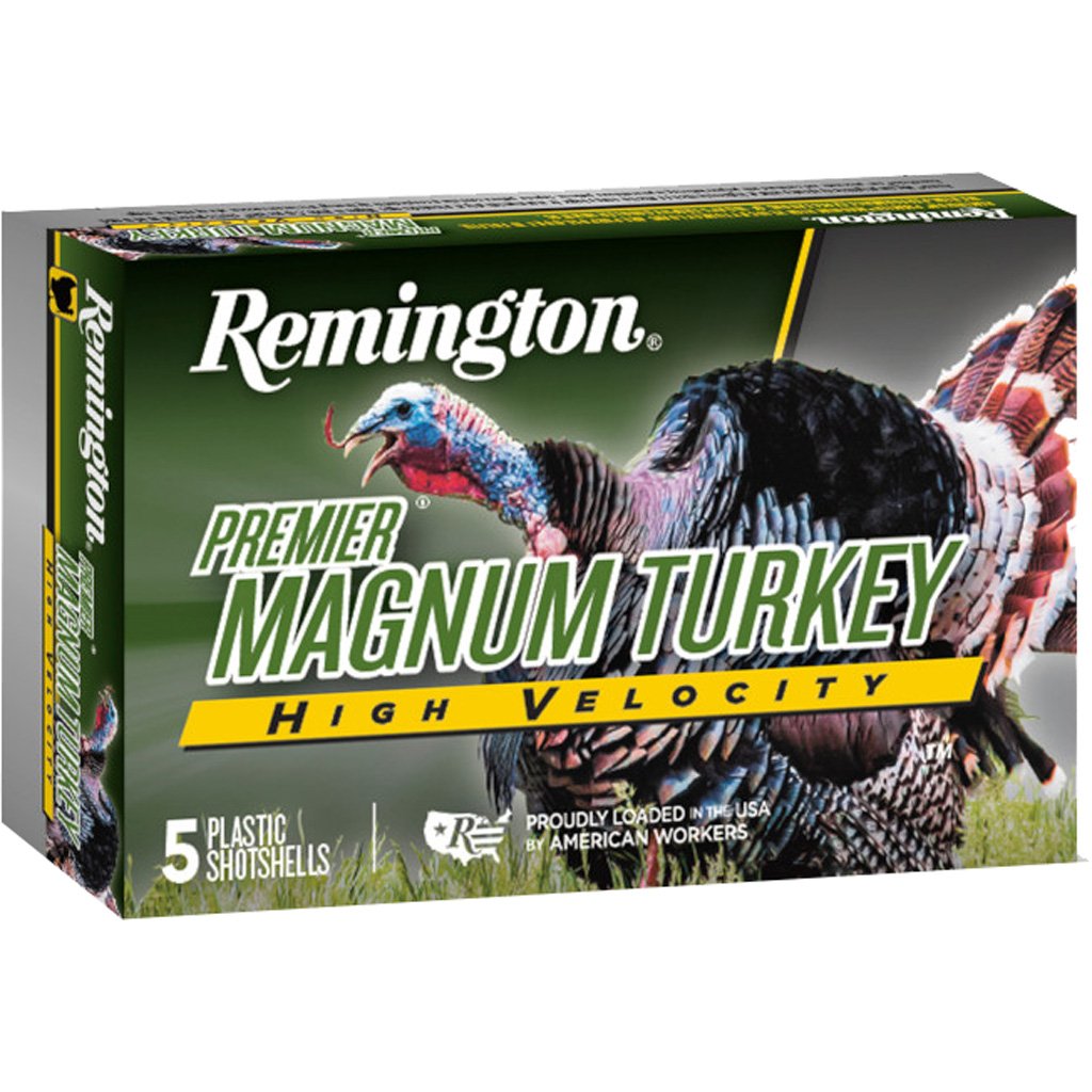 Remington Premier High Velocity Magnum Turkey Load 12 ga. 3.5 in. 2 oz. 4 Shot 5 rd.