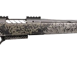 Seekins Precision 0011710257-F Havak PH3 7mm Rem Mag 26" Black Fluted Threaded Barrel, Black Picatinny Rail Steel Receiver, Adj Cheek Riser Mountain Shadow Synthetic Stock