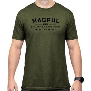 Magpul MAG1112-317-2XL Go Bang Parts  OD Green Cotton/Polyester Short Sleeve 2XL