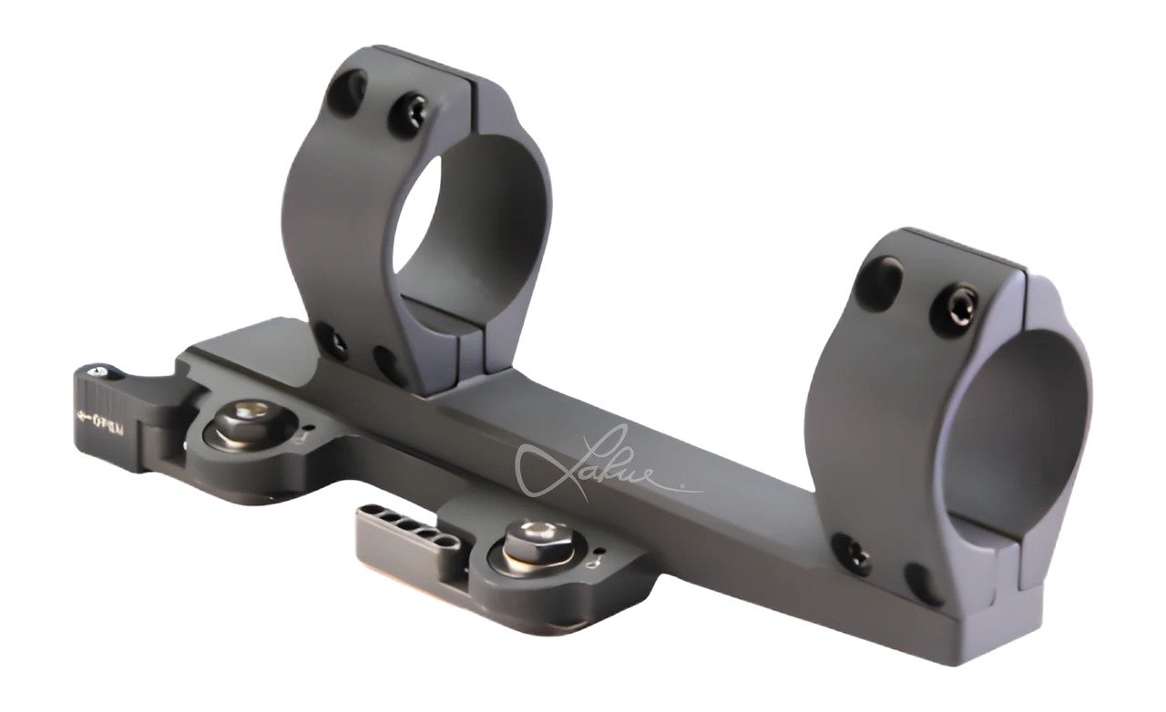 Larue Tactical LT9151535034   Cantilever Black 34mm Tube 0 MOA