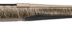 Browning 036146211 X-Bolt 2 Speed Full Size 243 Win 4+1 22" Smoked Bronze Cerakote Fluted Threaded Barrel, Smoked Bronze Cerakote Steel Drilled & Tapped Receiver, Mossy Oak Bottomland Adj Vari-Tech Sy