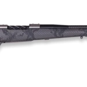 Weatherby MGT01N25RWR4B Mark V Backcountry Guide TI 25 WBY RPM 4+1 22" +2 Black Fluted Threaded Barrel, Titanium Drilled & Tapped Receiver, Exposed Carbon w/Carbide Black Accents Fixed Peak 44 Blackto