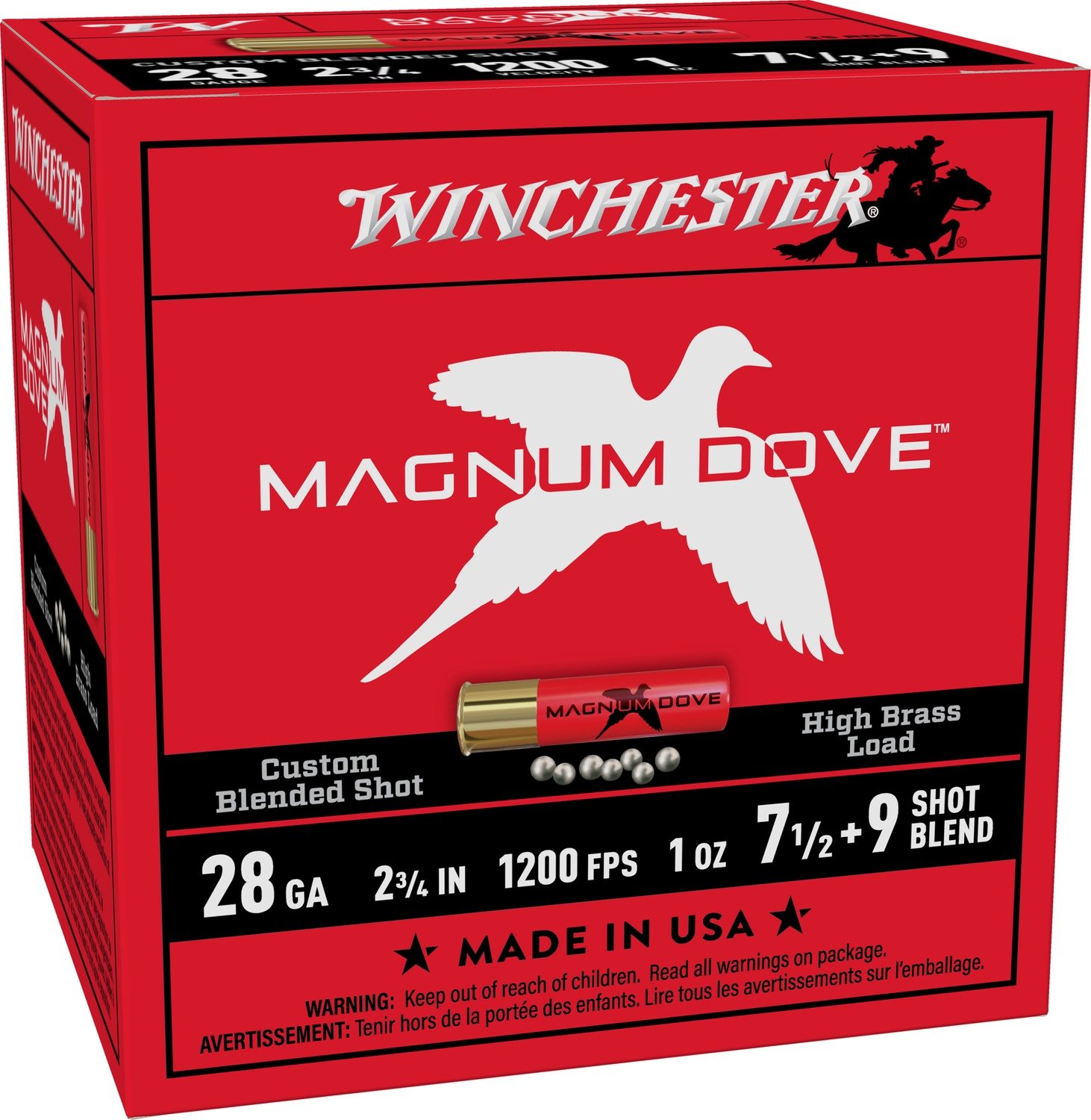 191436-1.jpg WIN MD2879 MAG DOVE 28G 2-3/4" 1-1/4 7.5/9 25/10