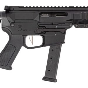 Dpms Panther Arms DP51655231780 Kitty Kat G9 9mm Luger 27+1 4" Black Nitride Heavy Threaded Barrel, Black Hardcoat Anodize Aluminum Receiver w/Picatinny Rail, M-LOK Handguard, Black Polymer DPMS CAR B