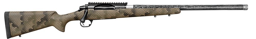 Proof Research 150924 Elevation 2.0 7mm BC 3+1 16.50" Carbon Fiber Match Grade Threaded Barrel, Black Receiver w/Picatinny Rail, Tactical Flat Dark Earth Fixed Carbon Fiber Stock, Right Hand