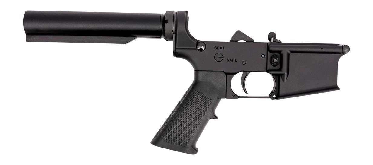 Andro Corp Industries ACI15LBP ACI-15 Partial M4 Lower Multi Aluminum Black Anodized AR-15