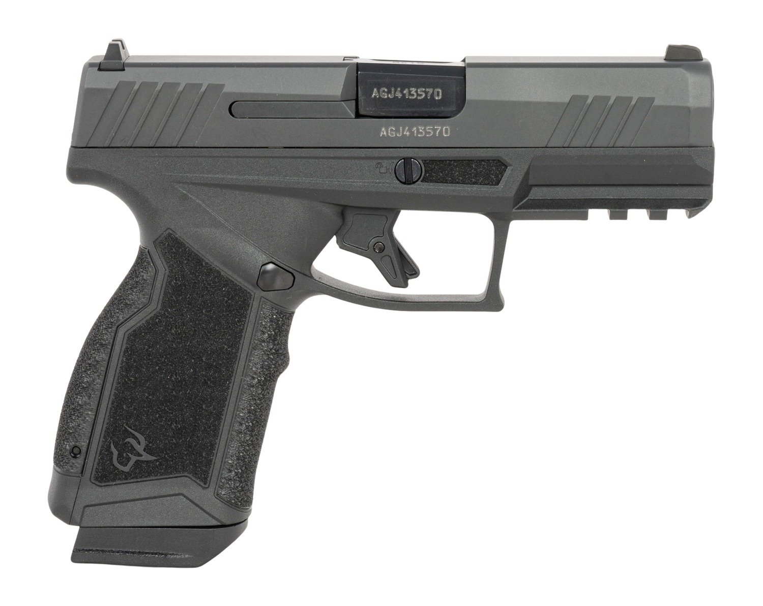 Taurus 1-GX4CR941-5X10 GX4 Carry Compact 9mm Luger 15+1 3.70" Satin Black DLC Barrel, Black Gas Nitride Alloy Steel Serrated Slide, Matte Black Stainless Steel Frame w/Picatinny Rail, Interchangeable