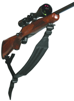 TOC VALUE SLING PADDED - BLACK NYLON NO SWIVELS