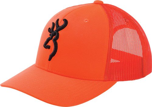 BROWNING CAP PROOF BLAZEORANGE - W/BUCKMARK MESH BACK MID PRFLE