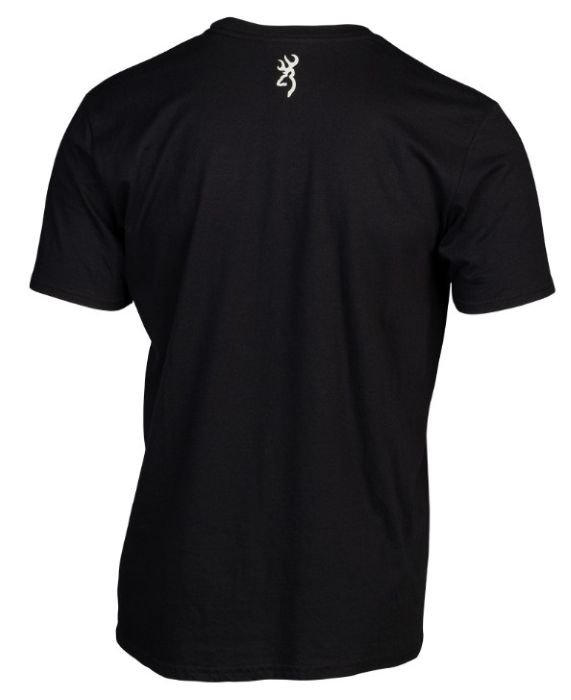 BROWNING SS T-SHIRT CONTOUR - BLACK XXLARGE