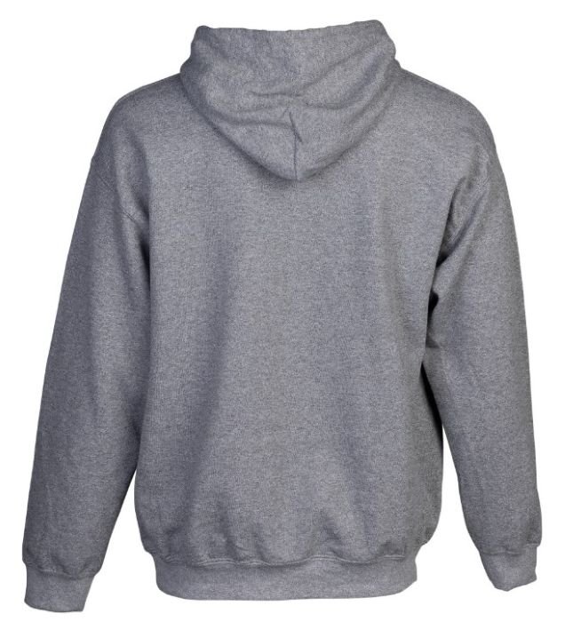 BROWNING HOODIE BRANDED BUCK - MARK HEATHER GRAY XLARGE