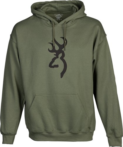 BROWNING HOODIE BACKFENCE - BROWNING ARMS GREEN XLARGE