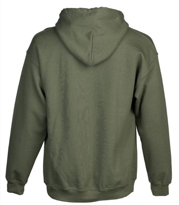 BROWNING HOODIE VINTAGE EMBLEM - WHITETAIL GREEN LARGE
