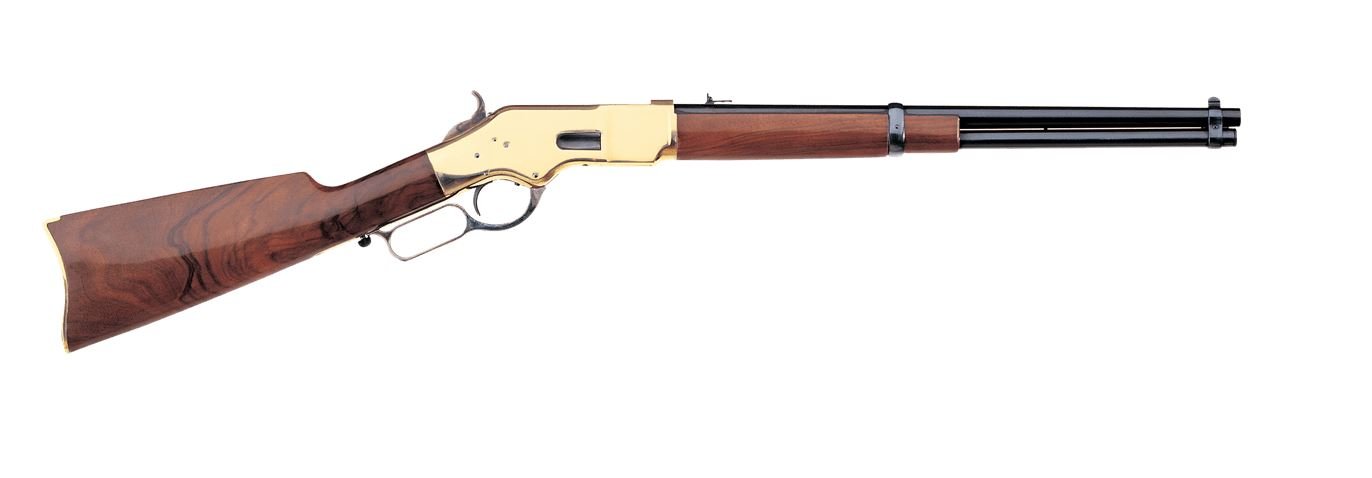 550210076d.jpg TAYLOR'S & COMPANY 1866 CARBINE 38SPL BL/WD 19"