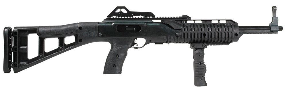 62394.jpg Hi-Point 4095TSFGT1 4095TS Carbine 40 S&W Caliber with 17.50" Barrel, 10+1 Capacity, Black Metal Finish, Black All Weather Molded Stock & Polymer Grip Right Hand