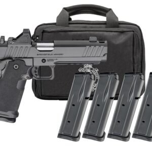 SPRINGFIELD ARMORY 1911 DS PRODIGY AOS COMP 9MM 5IN BARREL 10RD BLACK U-NOTCH W/TRITIUM LC 4MAGS PH9119AOSLC-COMP-PAC