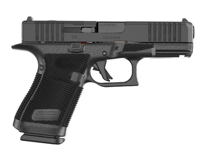 GLOCK 19 GEN6  9MM 4.02IN BARREL 15RD BLACK FIXED SIGHTS ORS