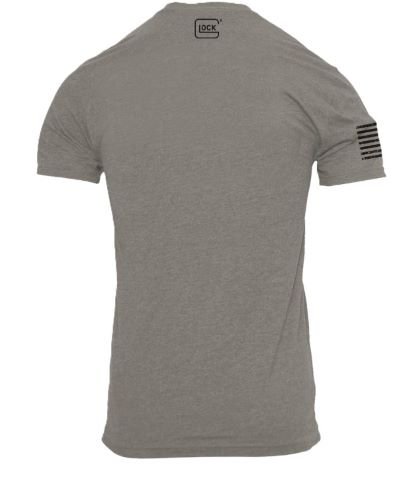 GLOCK PERFECTION TEE SHORT - SLEEVE T SHIRT LG STONE GREY