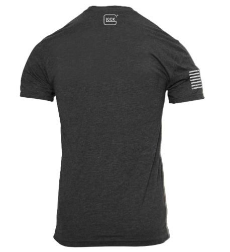 GLOCK PERFECTION TEE SHORT - SLEEVE T SHIRT LG CHARCOAL