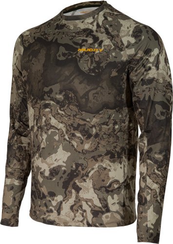 MUDDY BASE LAYER CREW TOP - VEIL CANYON GREY X-LARGE