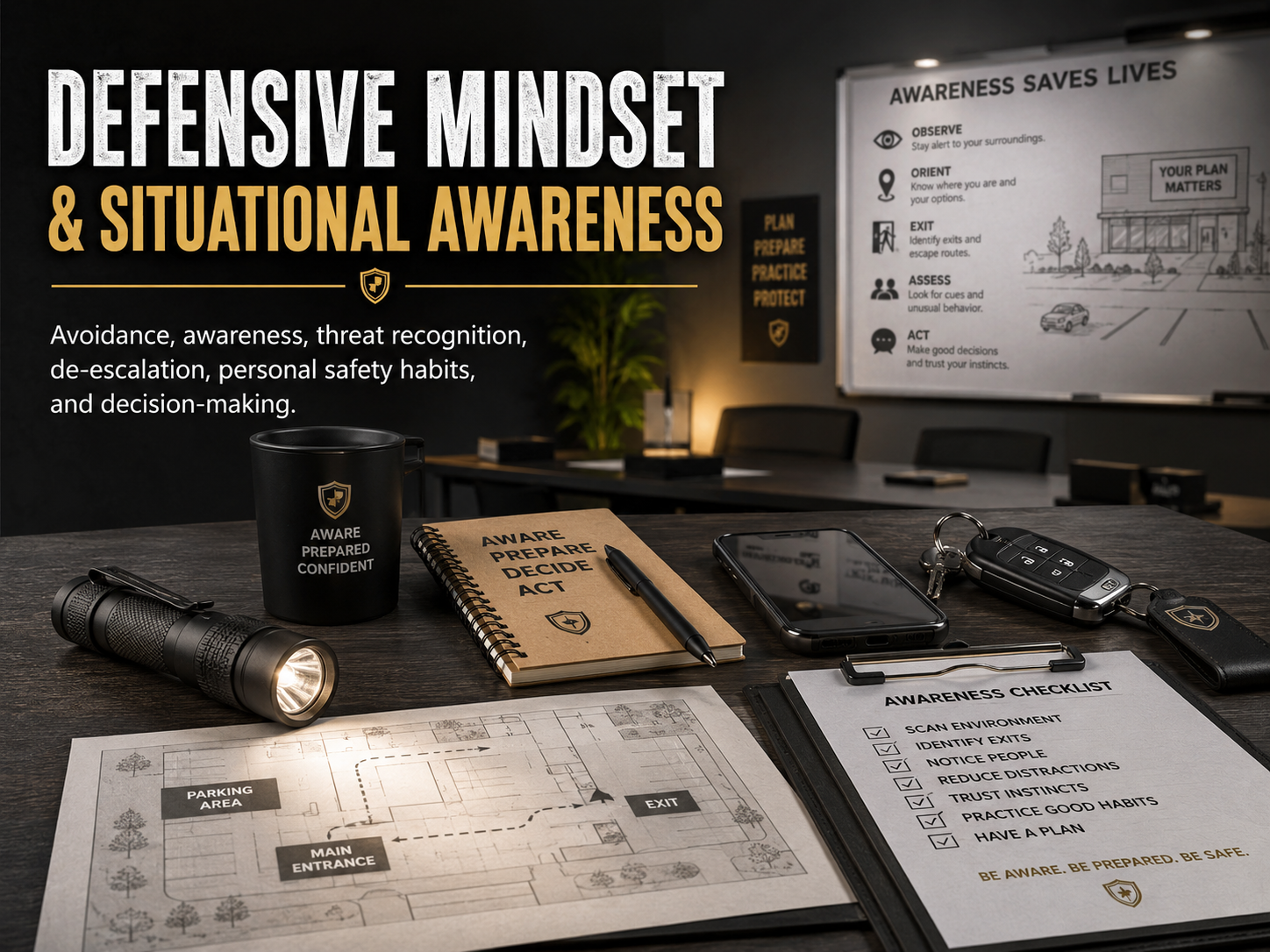 Defensive Mindset & Situational Awareness
