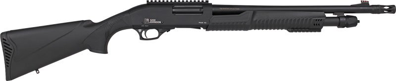 IVER JOHNSON PUMP 12GA 3" 18" - MUZZLE BRAKE BLUED SYNTHETIC