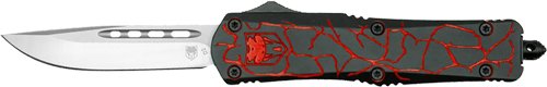 COBRATEC MEDIUM FS-3 OTF - FRACTURED BLACK RED 3" D2