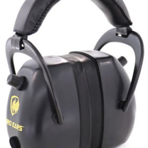 PRO EARS GOLD II 30 EAR MUFF - ELECTRONIC W/PADDED BASE BLK