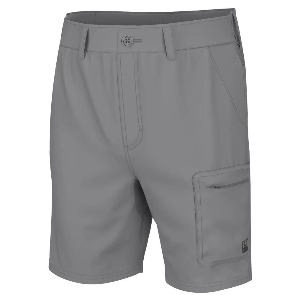 Huk Next Level 7" Shorts Overcast Grey S